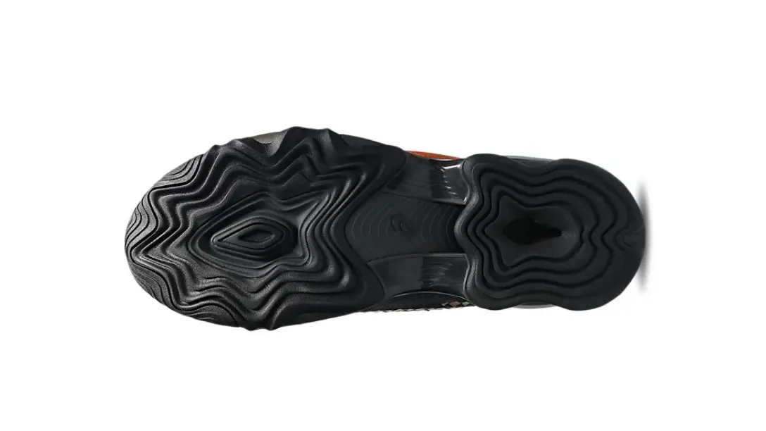 Asics Novalis Gel Styrax Kiko Kostadinov Obsidian Grey Rust Orange 3