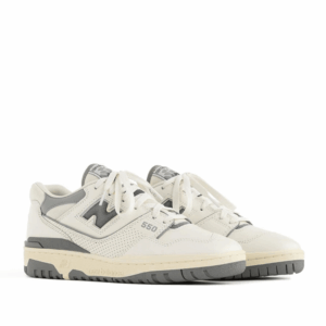 נעלי ניו באלאנס | New Balance 550 Leather White Gray