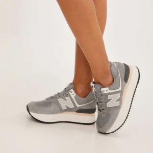 נעלי ניו באלאנס | New Balance 574 Platform Grey