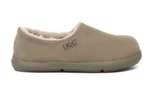 נעלי האג גברים | UGG Men’s Ankle Clog UGG Slippers Khaki