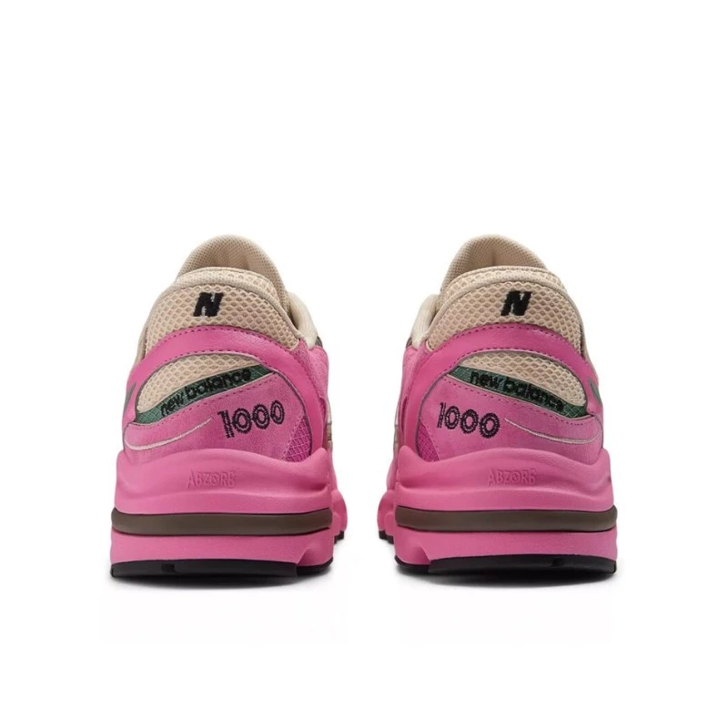 New Balance 1000 Tan Pink Green 1