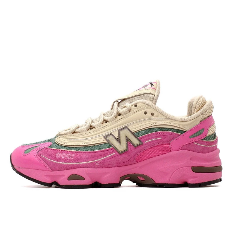 New Balance 1000 Tan Pink Green 2
