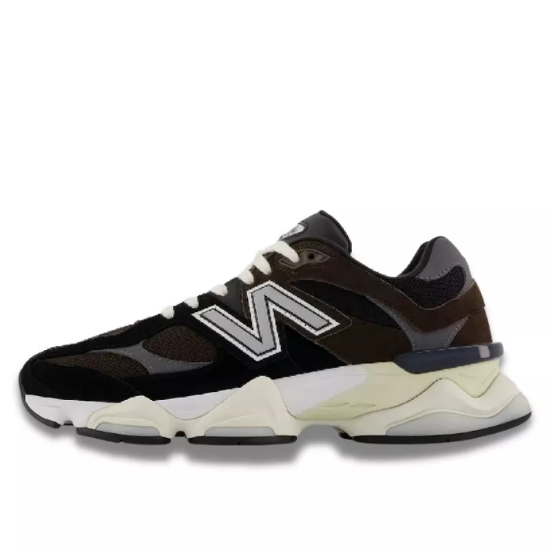 New Balance 9060 Dark Brown 1