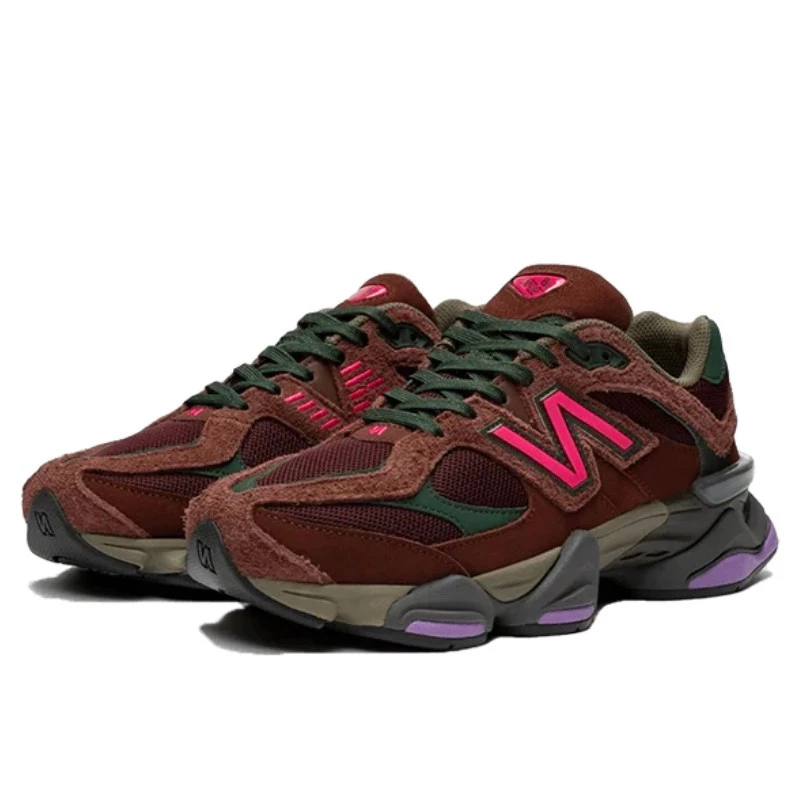New Balance 9060 Rich Oak Burgundy 1