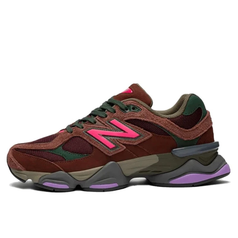 New Balance 9060 Rich Oak Burgundy 2