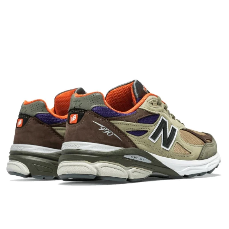 New Balance 990 V3 Miusa Tan Blue 1