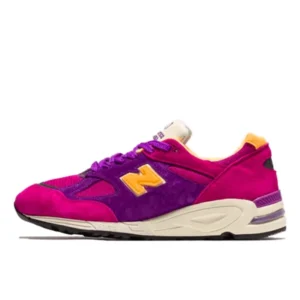 נעלי ניו באלאנס | New Balance 990 v2 Made in USA Teddy Santis Purple Yellow