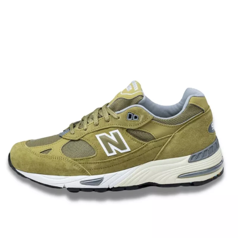New Balance 991 Made In Uk Green Moss 2
