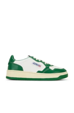נעלי Autry Medalist Low Sneaker White Green