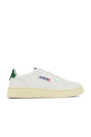 נעלי Autry Medalist Low Sneaker White & Green