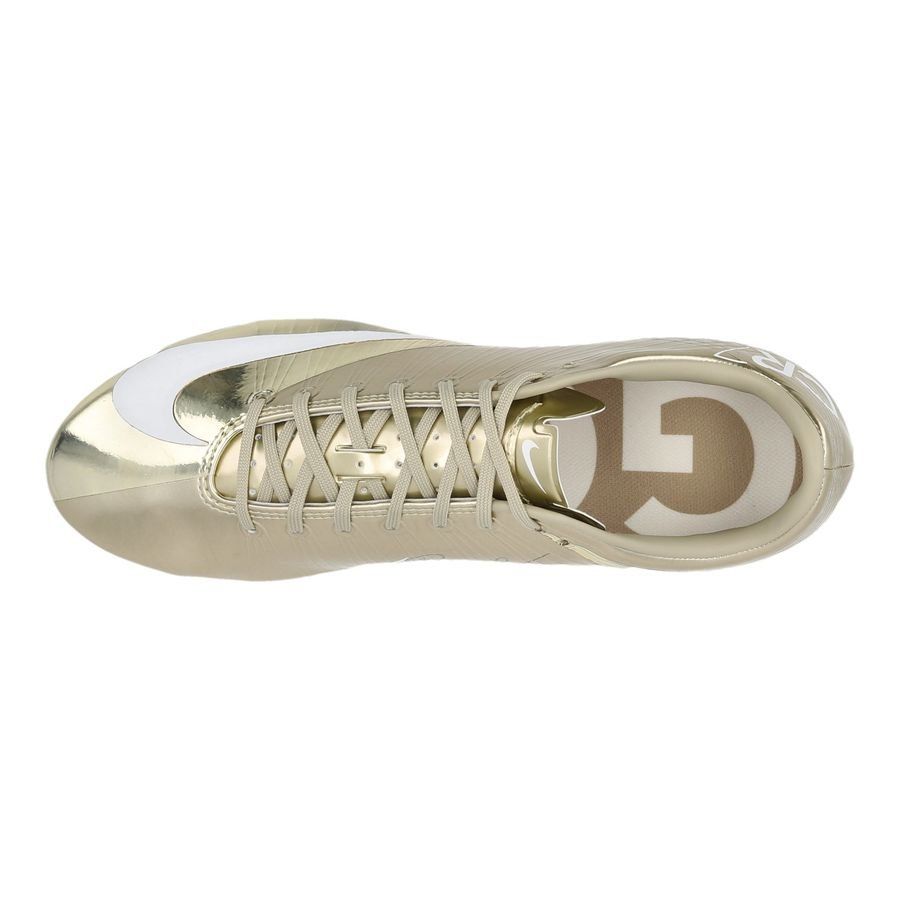 Nike Mercurial Vapor Superfly CR7 RGN - Metallic Gold/White LIMITED EDITION – תמונה 9