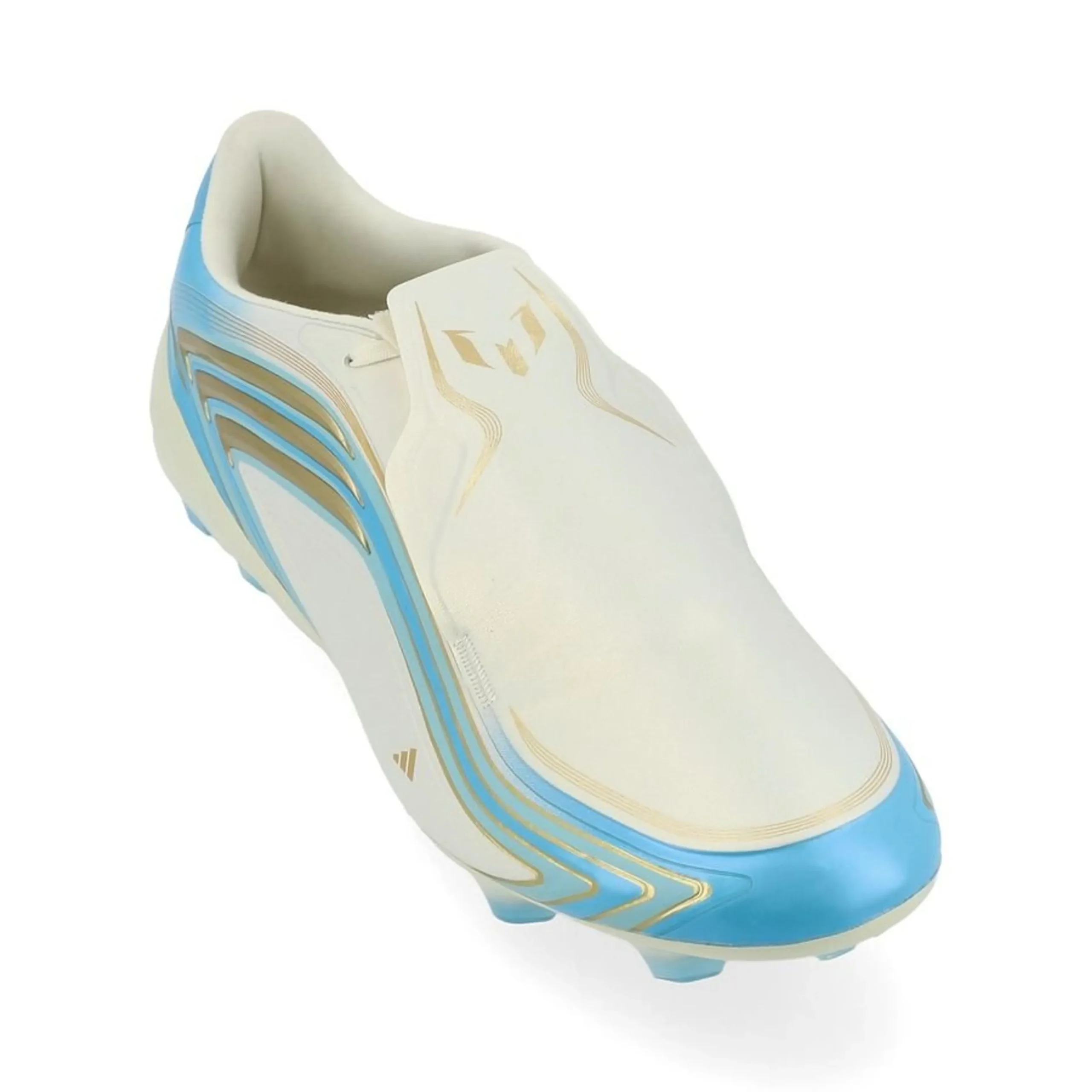 adidas F50 Messi Pro FG El Ultimo Tango - Ivory/Semi Blue Burst/Icey Blue – תמונה 6