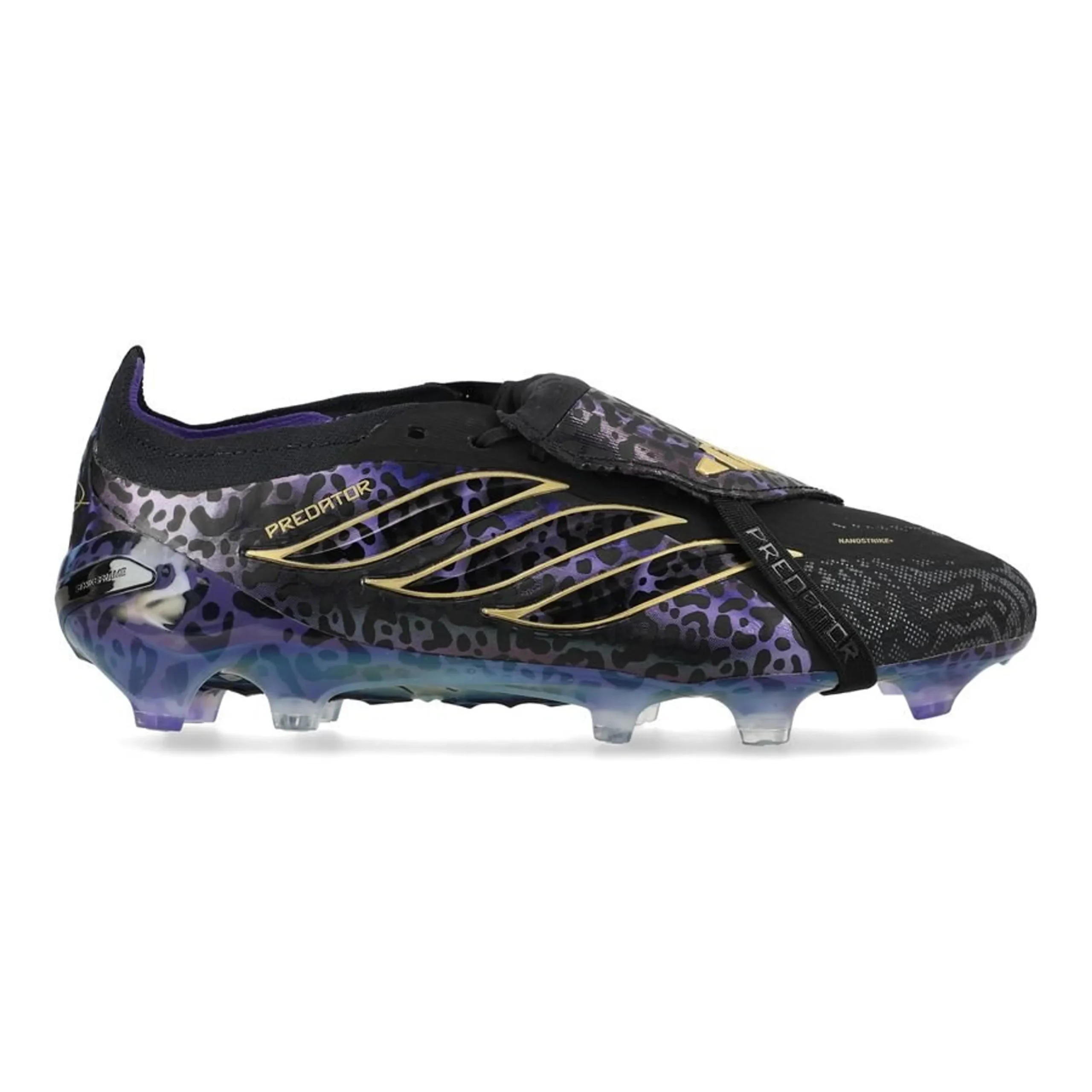 adidas Predator Elite Fold-over Tongue Elite FG Kaká - Core Black/Purple/Gold Metallic LIMITED EDITION – תמונה 3