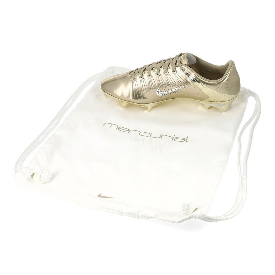 Nike Mercurial Vapor Superfly CR7 RGN - Metallic Gold/White LIMITED EDITION – תמונה 7