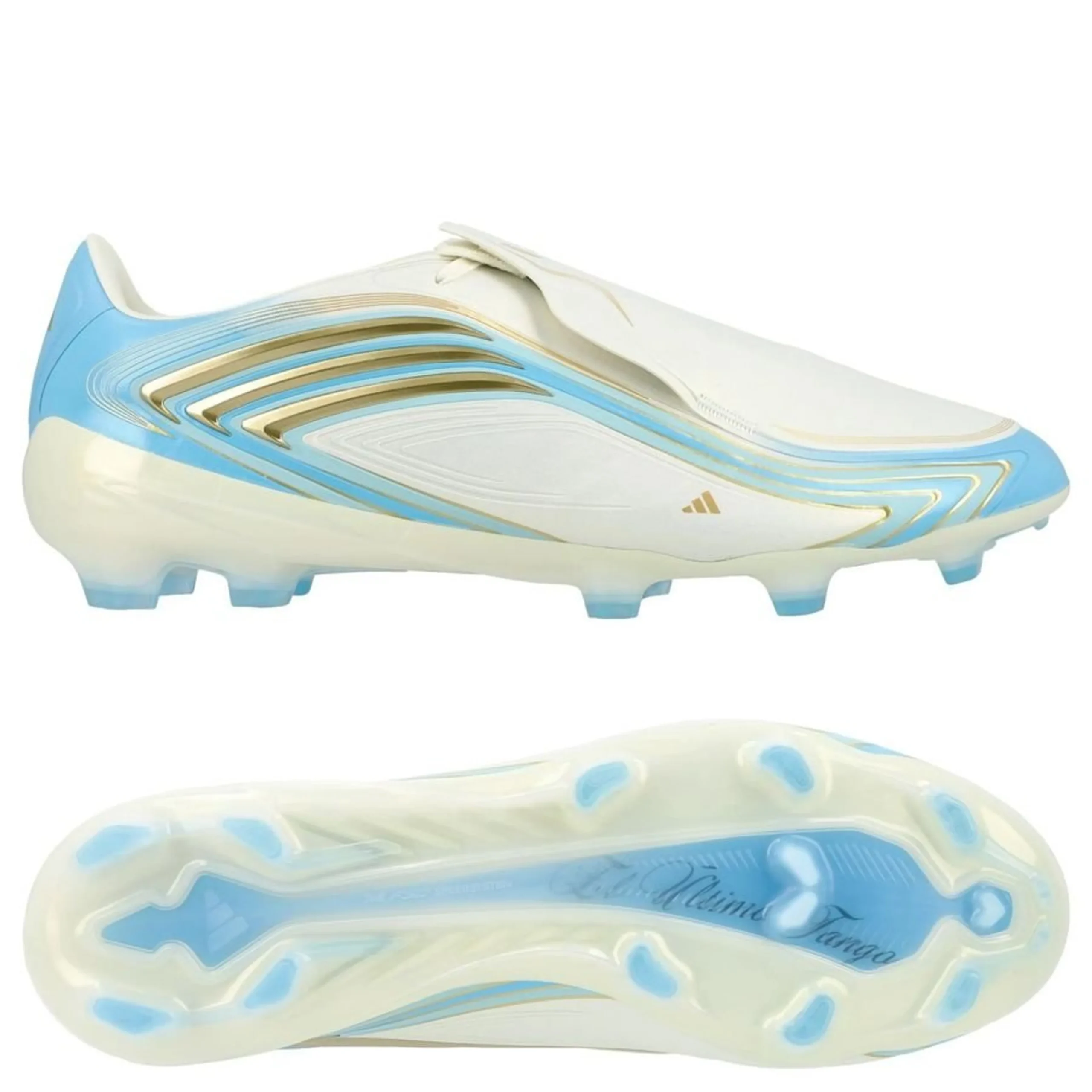 adidas F50 Messi Pro FG El Ultimo Tango - Ivory/Semi Blue Burst/Icey Blue – תמונה 4