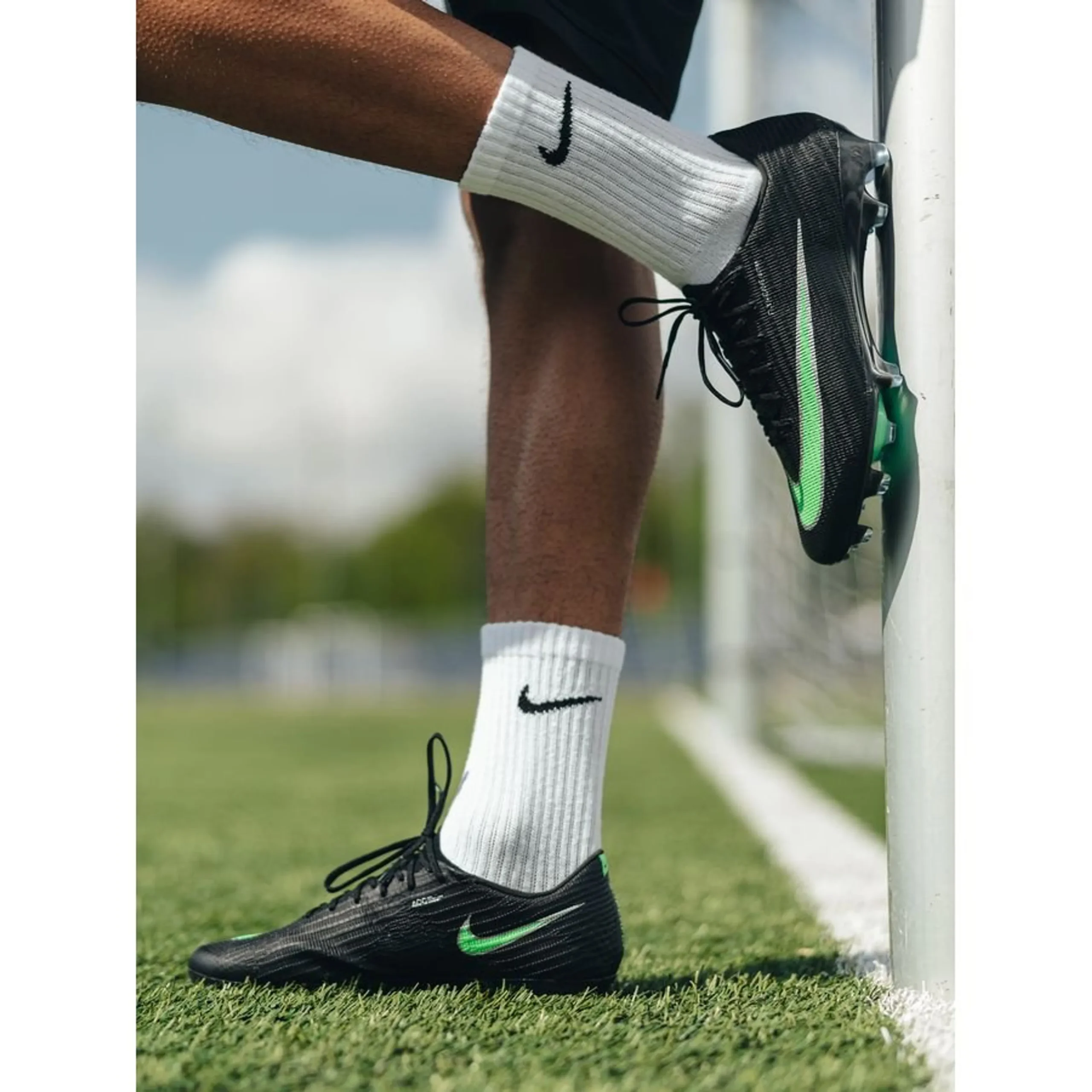 Nike Air Zoom Mercurial Superfly 11 Elite FG Shadow - Black/Illusion Green PRE-ORDER – תמונה 7