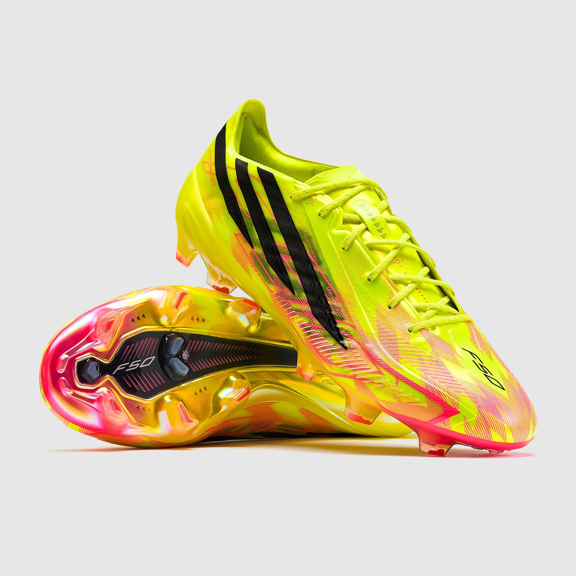 נעלי כדורגל אדידס – Adidas F50 Hyperfast Too Light Elite FG – תמונה 7