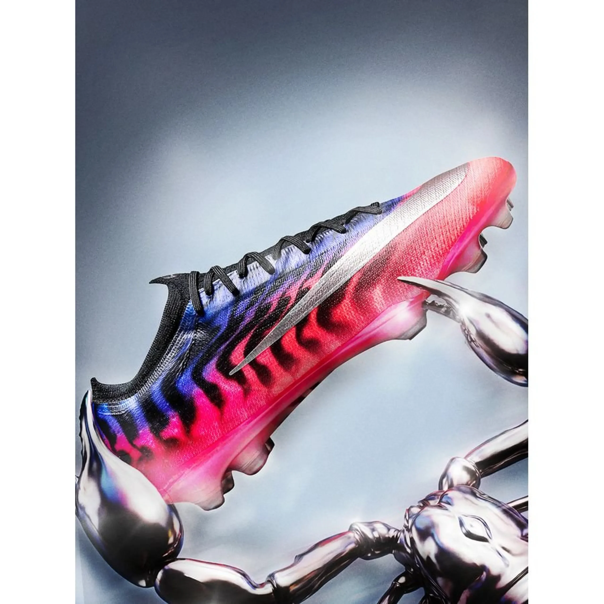 Nike Mercurial Vapor 17 Elite FG Scorpion - Blue/Red/Silver Metallic LIMITED EDITION – תמונה 4