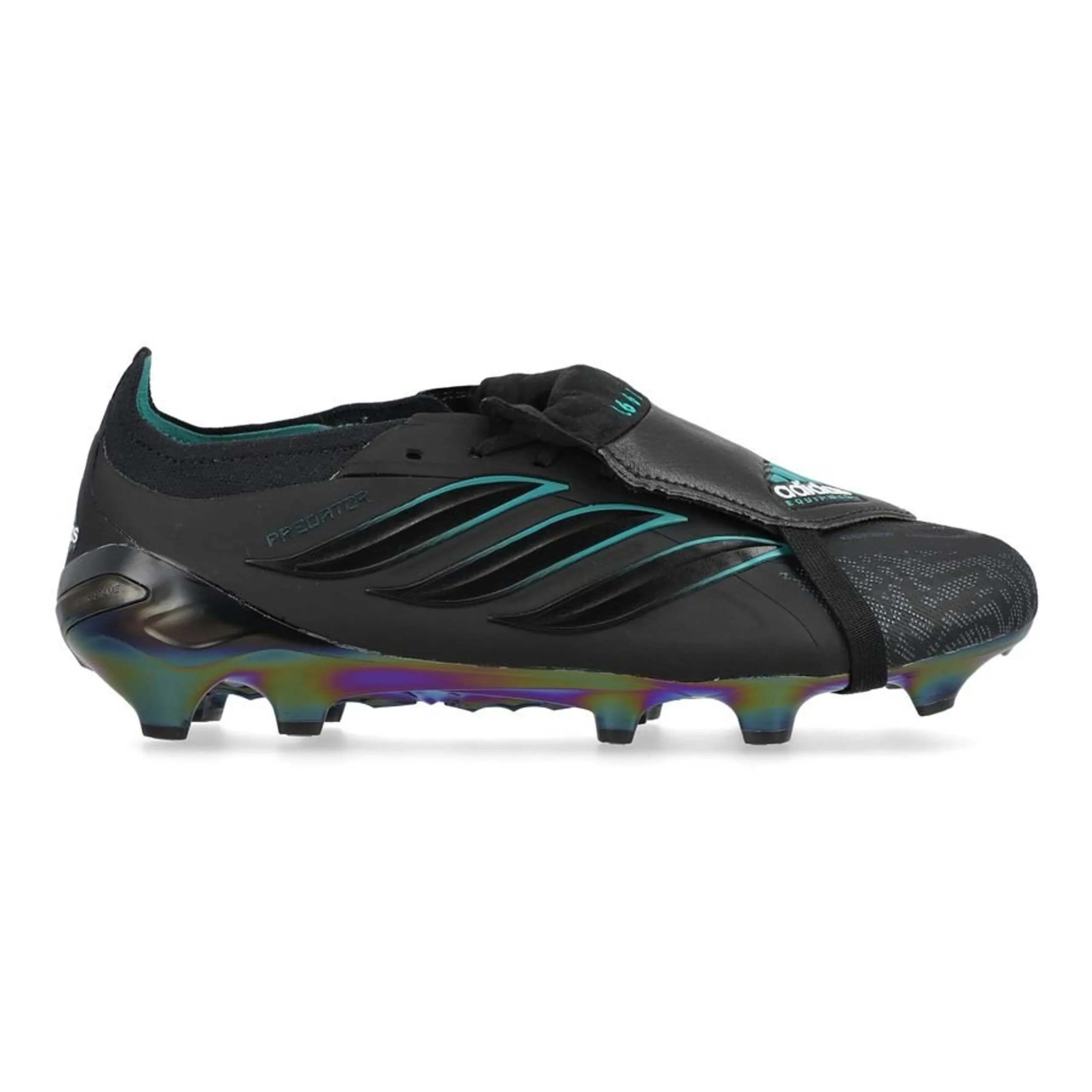 adidas Predator Elite Fold-over Tongue FG EQT - Core Black/Equipment Green LIMITED EDITION – תמונה 6