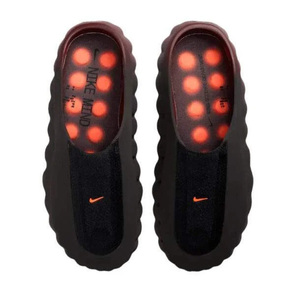 נעלי נייק מיינד | Nike Mind 001 Flyknit Slide Bronze Eclipse Total Orange – תמונה 5