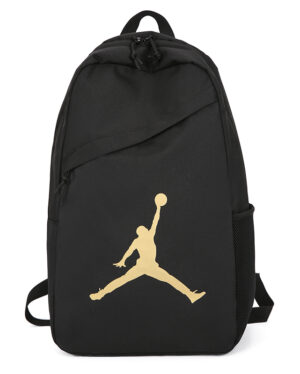 תיק גב ג’ורדן – Nike Air Jordan Backpack Black Gold