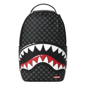 Sprayground – Sharks In Paris WTF Bubbly Black Check Backpack